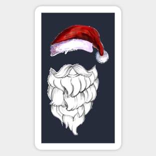 Sketch Santa Hand Drawn Sticker